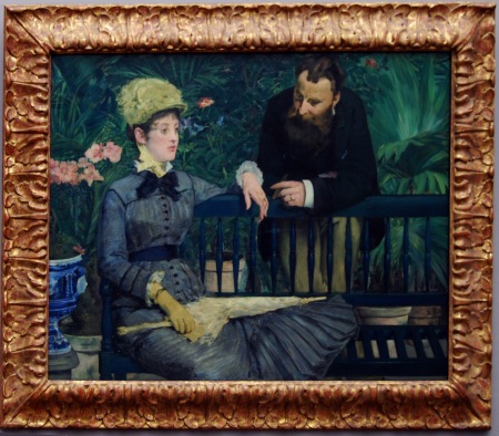 Edouard Manet In Wintergarten